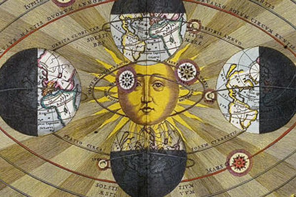 Andreas Cellarius, ‘Scenographia Systematis Copernicani'