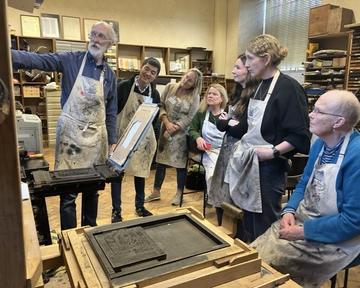 The letterpress workshop